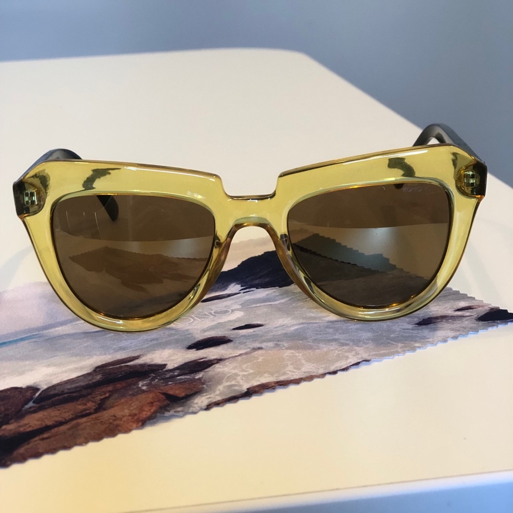 KOMONO Stella Cider/Black sunglasses (NEW) - Picture 2 of 12